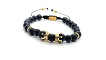 Load image into Gallery viewer, The Midnight Royal Duo Bracelet Set