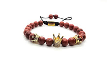 Load image into Gallery viewer, Crimson Crown Bracelet