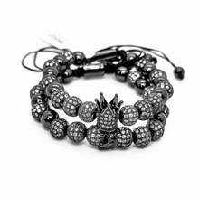 Load image into Gallery viewer, GQ Luxury Black Shamballa