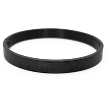 Load image into Gallery viewer, King Black GQ Roman Numeral Cuff