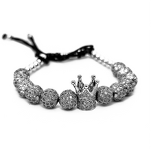 Load image into Gallery viewer, King Silver GQ Roman Numeral Cuff