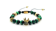 Load image into Gallery viewer, Emerald Crown Bracelet
