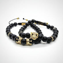 Load image into Gallery viewer, The Midnight Royal Duo Bracelet Set

