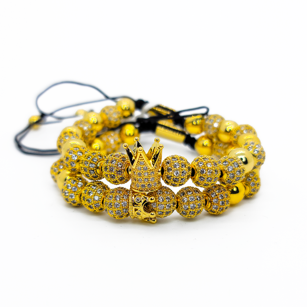 GQ Luxury Gold Shamballa