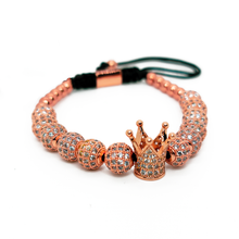 Load image into Gallery viewer, King RoseGold GQ Roman Numeral Cuff
